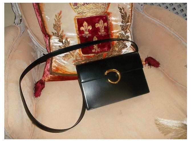 Borsa Cartier in pelle nera Nero - vista 4