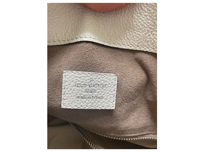 Louis Vuitton Babylon Tasche Beige Leder - Ansicht 3