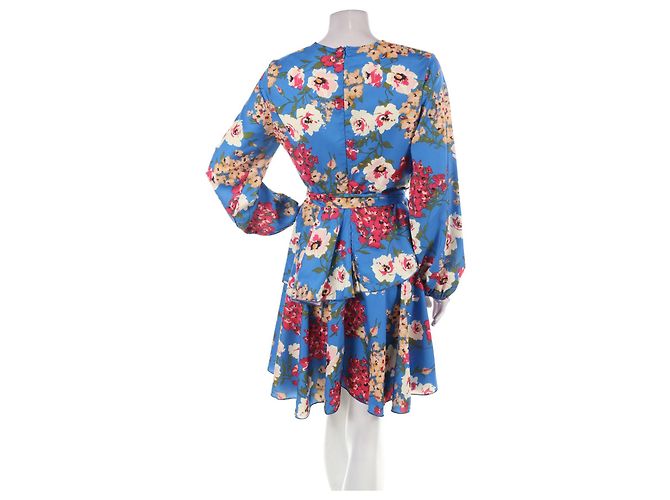 Autre Marque Forever Unique Blumenkleid Mehrfarben - Ansicht 2