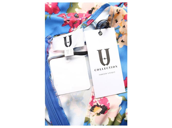 Autre Marque Forever Unique Blumenkleid Mehrfarben - Ansicht 3