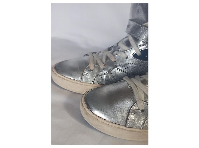 Sneakers alte Ash in pelle argento 41 - vista 2
