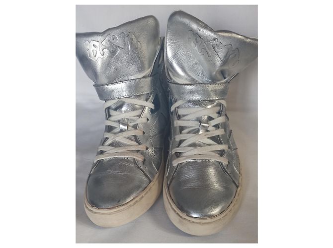 Sneakers alte Ash in pelle argento 41 - vista 5