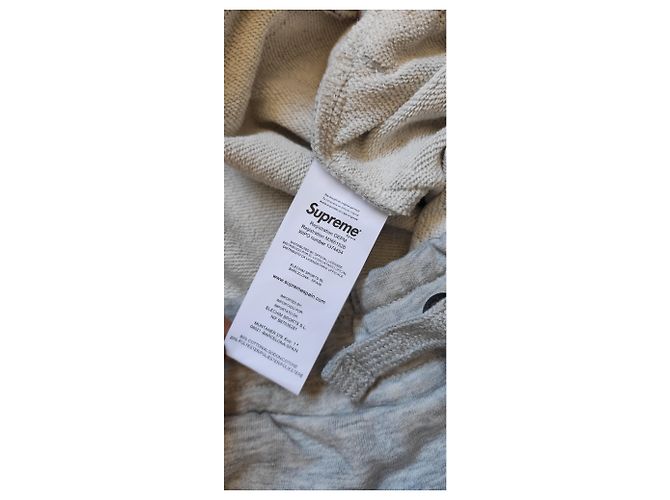 Supreme Sporthose Grau Baumwolle XL - Ansicht 3