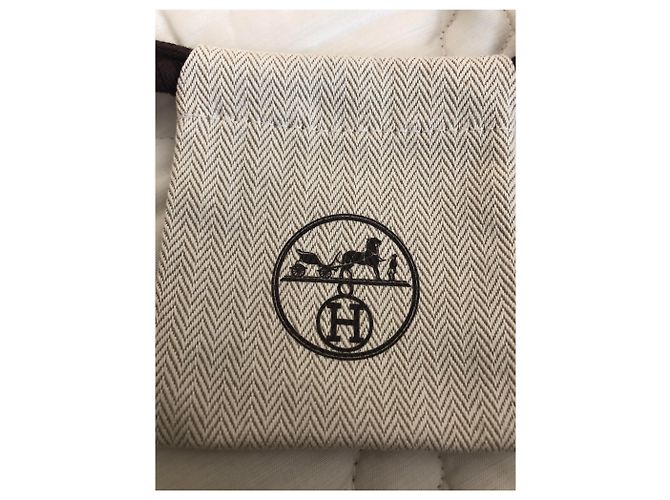 Hermès Griglia a costine con fibbia ad H. Argento - vista 6
