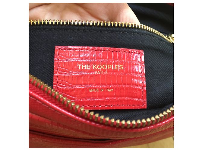 Borsa THE KOOPLES - MINI STELLA Rosso - vista 3