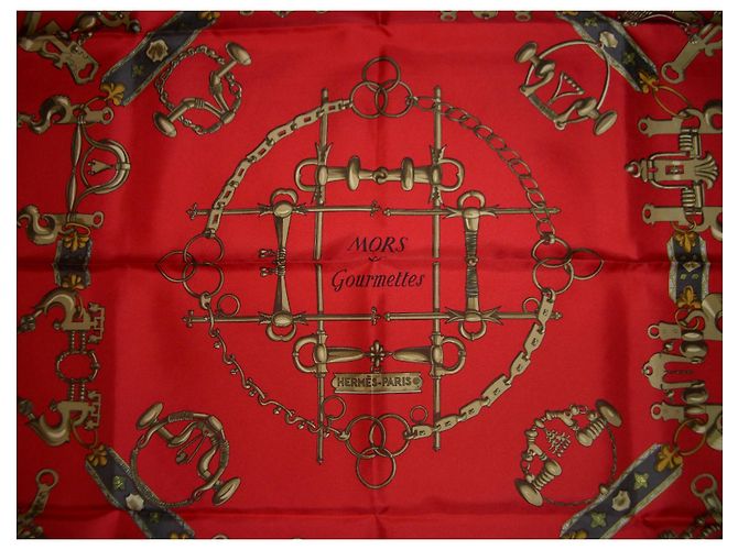 Hermès Mors & Gourmettes Rot - Ansicht 2