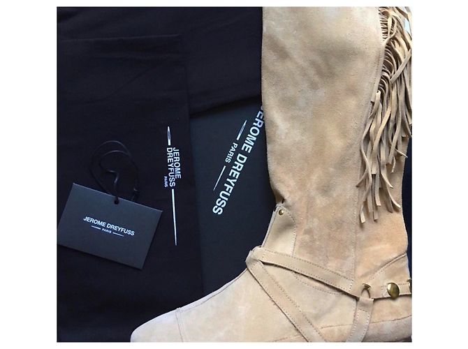 Jerome Dreyfuss Stiefel aus Hirschleder Beige Gr. 39 - Ansicht 7