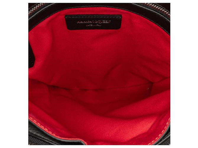 Alexander McQueen Schwarzer Lederrucksack - Ansicht 5