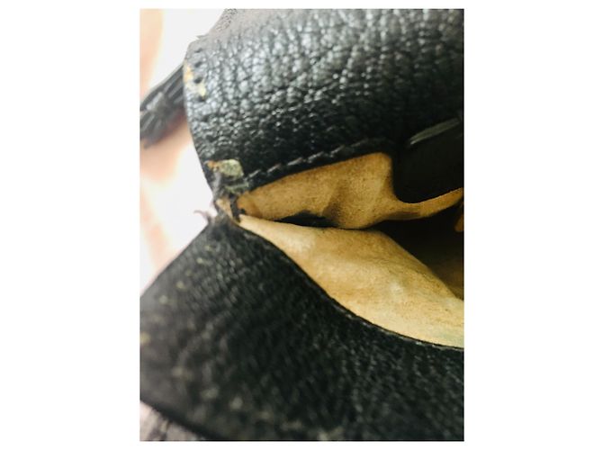 Borsa a tracolla Miu Miu Madras in pelle nera Nero - vista 6