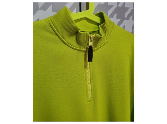 Opening Ceremony Sudadera Híbrida Cortavientos Amarilla de Algodón Amarillo - vista 3