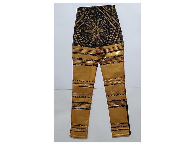 Kokon To Zai - KTZ Pantalones, polainas Multicolor Dorado Metálico - vista 5