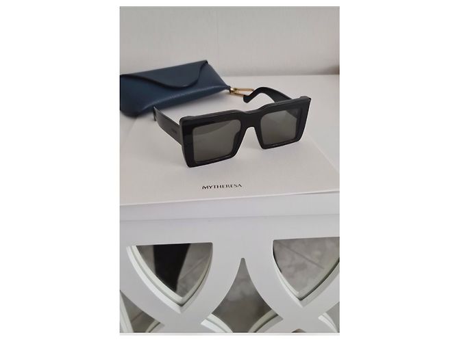 Gafas de sol Loewe negras de acetato Negro - vista 2