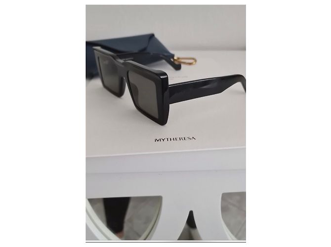 Gafas de sol Loewe negras de acetato Negro - vista 3
