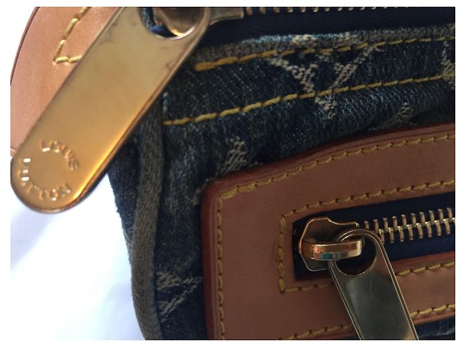 Louis Vuitton Neo Speedy 30 Denim Monogram Blu chiaro - vista 8