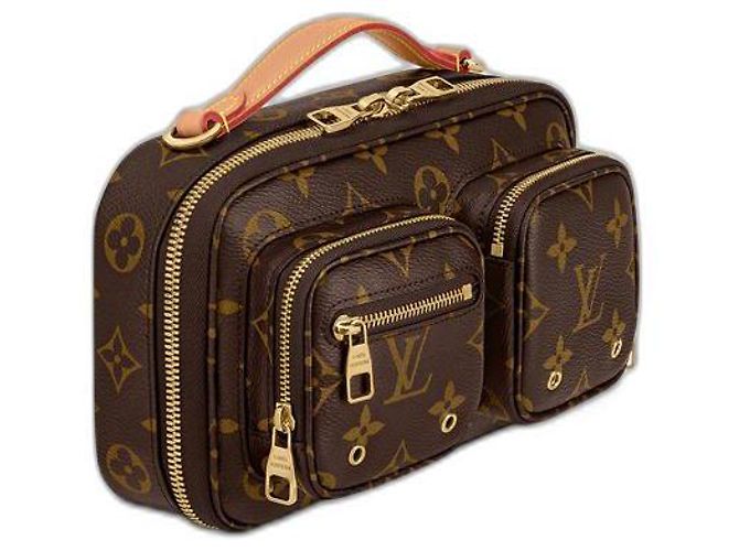 Louis Vuitton Borsa a tracolla LV Utility nuova Marrone - vista 2