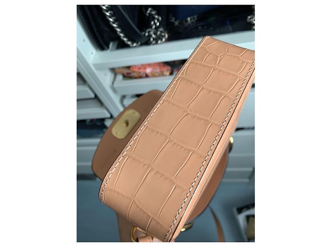 Borsa a mano Chloé in pelle pesca - vista 2