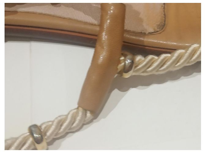 Jimmy Choo flache Sandalen beige Leder Größe 37 - Ansicht 9