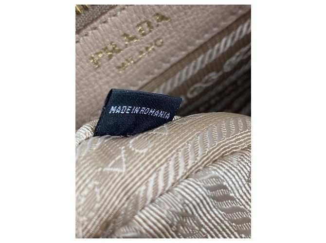 Prada Rose Beige Daino Gürteltasche Leder Taillentasche Gürteltasche - Ansicht 4
