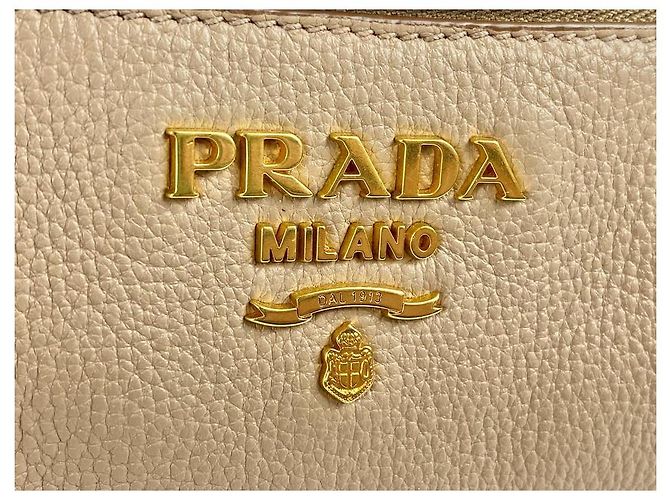 Prada Rose Beige Daino Gürteltasche Leder Taillentasche Gürteltasche - Ansicht 6