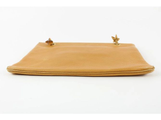 Hermès Brown Leder Aline MM flache Einkaufstasche - Ansicht 4