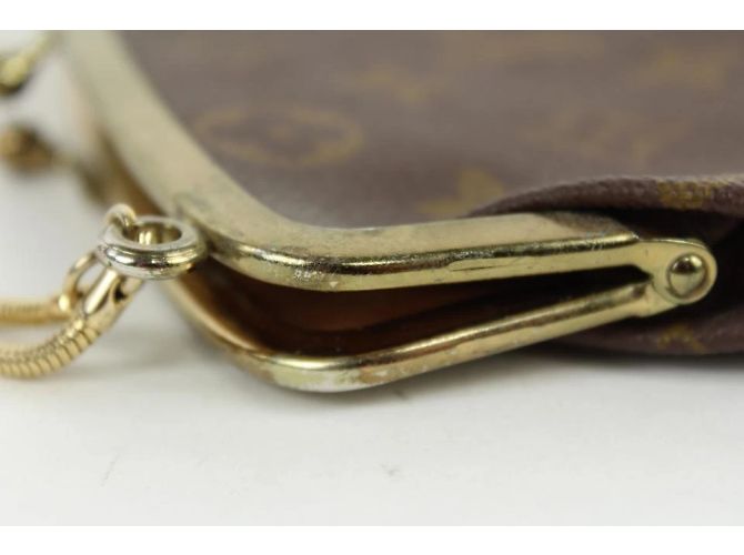 Bucket Louis Vuitton Pochette a secchiello Marais con monogramma Kisslock da polso - Ansicht 3