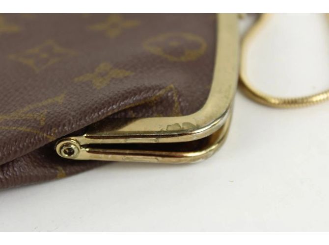 Bucket Louis Vuitton Pochette a secchiello Marais con monogramma Kisslock da polso - Ansicht 8