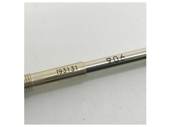 Twist Louis Vuitton Grau x Silber Stylo Kugelschreiber Stylo für Agenda oder Notebook - Ansicht 5