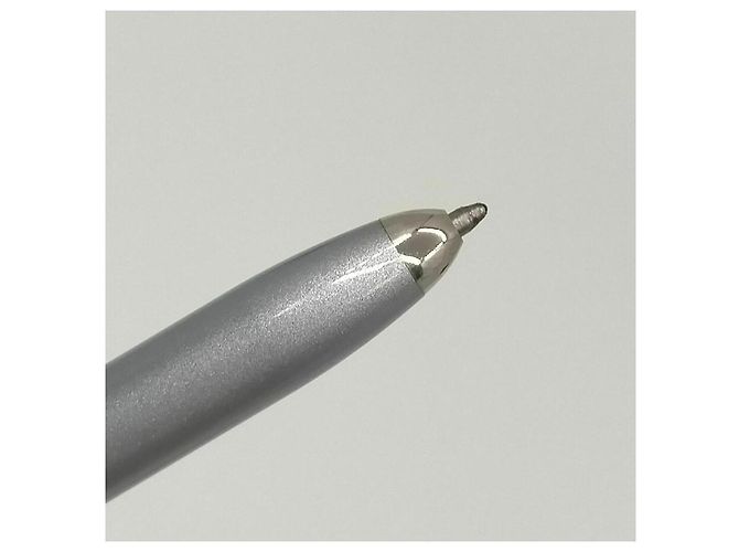 Twist Louis Vuitton Grau x Silber Stylo Kugelschreiber Stylo für Agenda oder Notebook - Ansicht 9