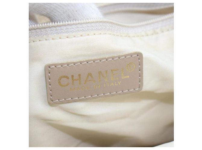 Chanel Shopper New Line Beige MM - vista 3