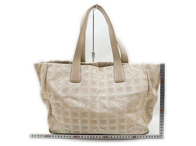 Chanel Shopper New Line Beige MM - vista 5