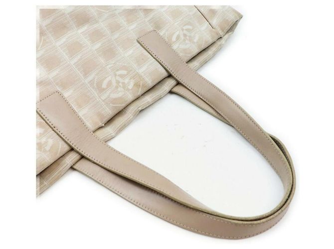 Chanel Shopper New Line Beige MM - vista 9