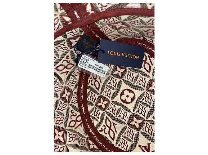 Louis Vuitton 21FW desde 1864 Sombrero Pescador Rojo Borgoña Monogram Bucket Hat Cap - vista 10