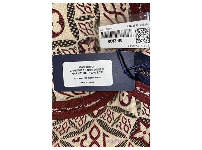 Louis Vuitton 21FW desde 1864 Sombrero Pescador Rojo Borgoña Monogram Bucket Hat Cap - vista 9