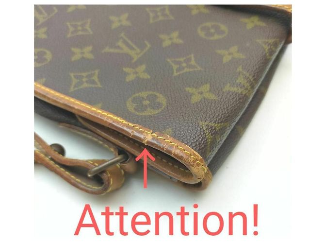 Louis Vuitton Organizer da tavolo per tovagliolo portatile raro n. 230  Marrone - vista 9