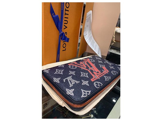 Louis Vuitton Portafoglio extra large con organizer zippy a inchiostro monogramma capovolto 999rl888 - vista 3