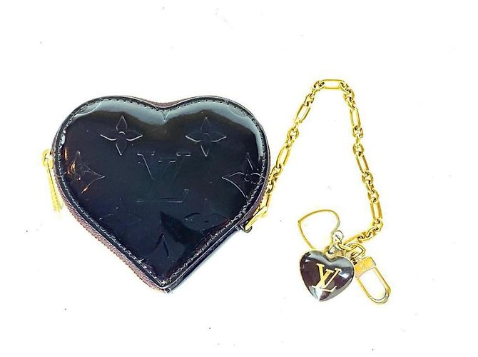 Louis Vuitton Borsa portamonete Amarante Vernis Heart RL24LVA625 - vista 2