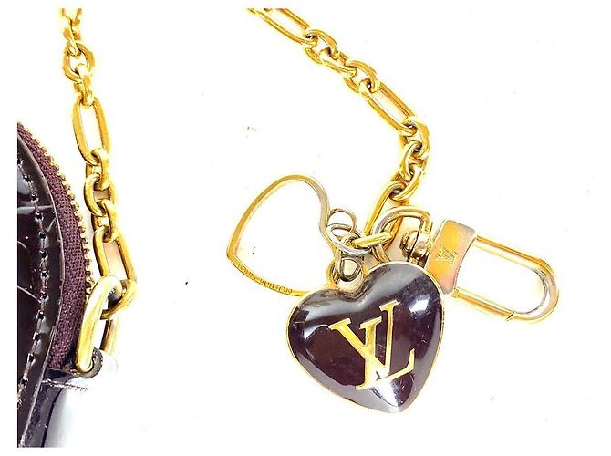 Louis Vuitton Borsa portamonete Amarante Vernis Heart RL24LVA625 - vista 4