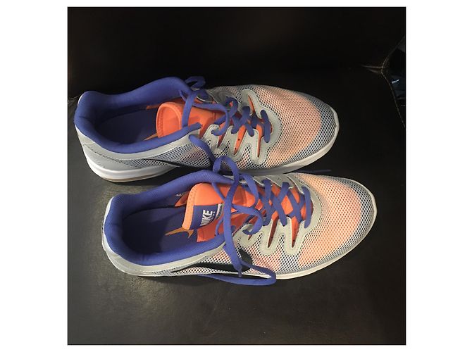 Nike Turnschuhe aus Baumwolle Mehrfarbig Größe 8 US Mehrfarben - Ansicht 2