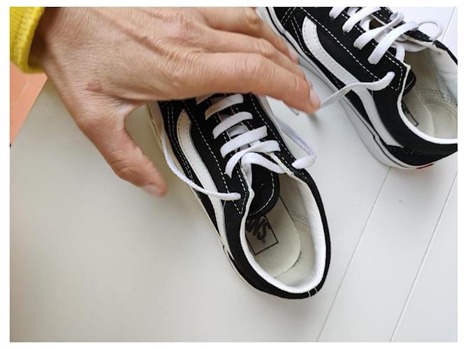 Vans Old school Noir Blanc - vue 5