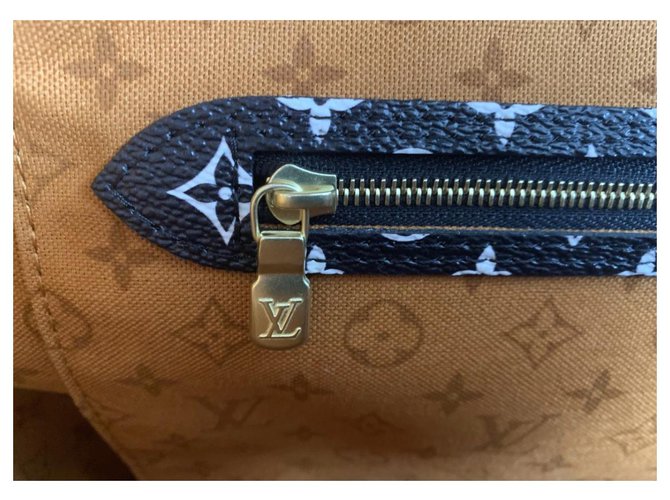 Louis Vuitton LV CRAFTY NEVERFULL MM Caramello - vista 6