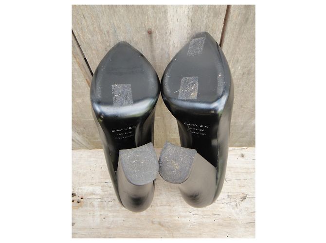Carven p Pumpen 37 neue Bedingung Schwarz - Ansicht 6