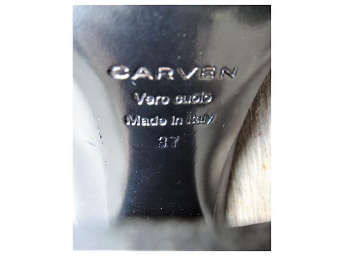 Carven p Pumpen 37 neue Bedingung Schwarz - Ansicht 7