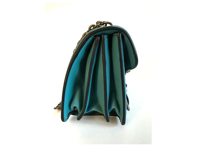 City knot bag, tracolla, Bottega Veneta Blu - vista 3