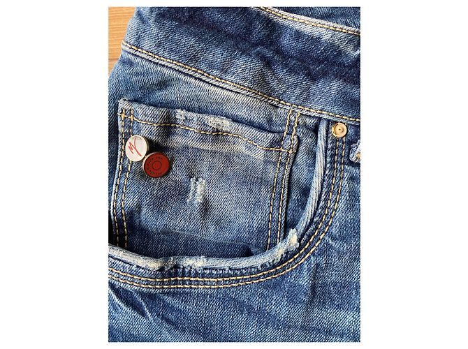 Autre Marque Nova calça jeans Manila Grace Azul - vista 3