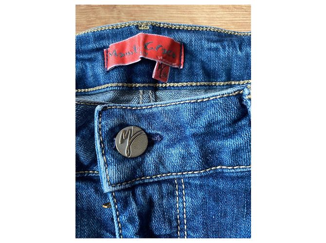 Autre Marque Nova calça jeans Manila Grace Azul - vista 4