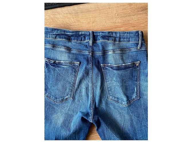 Autre Marque Nova calça jeans Manila Grace Azul - vista 8