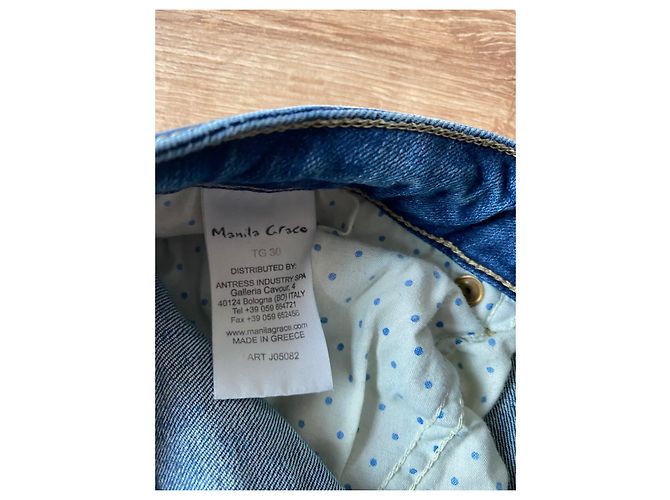 Autre Marque Nova calça jeans Manila Grace Azul - vista 9