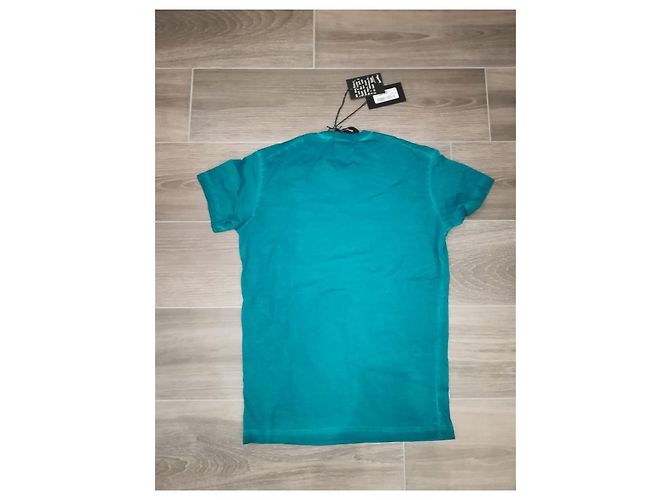 T-shirt Dsquared2 in cotone azzurro Blu chiaro - vista 2