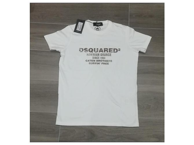 Dsquared2 White Cotton Tee - view 3