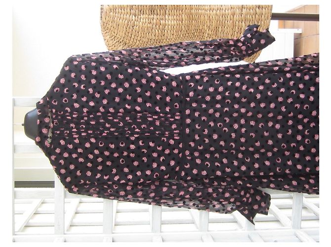 Abito Diane Von Furstenberg DVF Aleka in seta nera Nero - vista 8